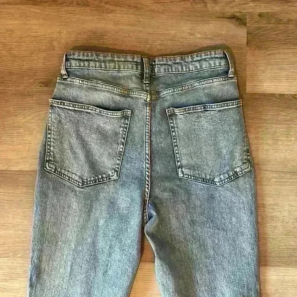 WEWOREWHAT Stiletto Slit Skinny Jeans sz 28 - Picture 7 of 12